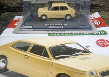 FIAT 127P Legendy FSO Deagostini model 1/43 Kultowe auta PRL kolekcja NOWY