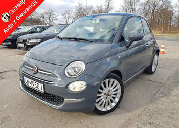Fiat 500 1,2 Benzyna Klima Panorama Tempomat Zarejestrowany Gwarancja I (2…