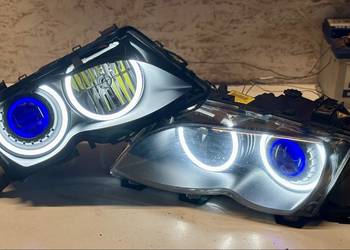 Reflektory BiLed Xenon ringi regeneracja - lampy
