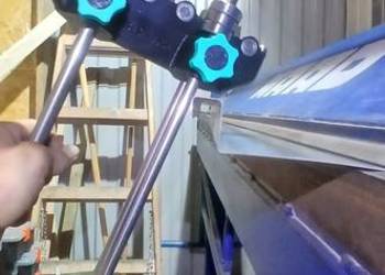 DuoBender - Zaginarka Rolkowa do Blachy | Narzędzie Dekarskie | Regulac