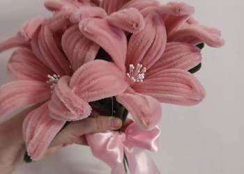 Kwiaty handmade