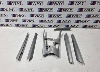  BMW X3 F25 LISTWY DEKORY OZDOBNE ALUMINIUM KOMPLET ORYGINAŁ
