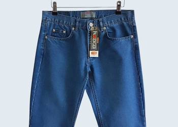 Damskie bawełniane spodnie niebieskie dzwony Passenger 3638 S/M