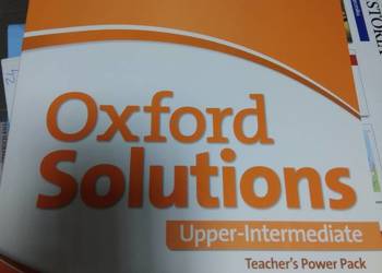 Oxford solutions upper teacherbook angielski antykwariat
