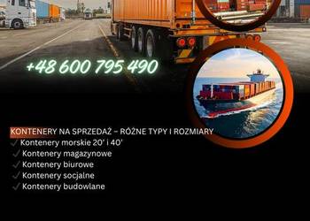 sprzedam kontenery