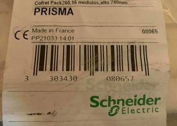 Rozdzielnia Schneider Electric Prisma Pack 250 - 3 Rangées - 6M - IP30