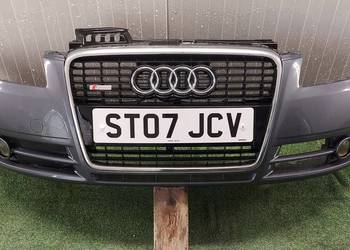 ZDERZAK PRZÓD AUDI A4 B7 KOMPLETNY LAK: LX7Z