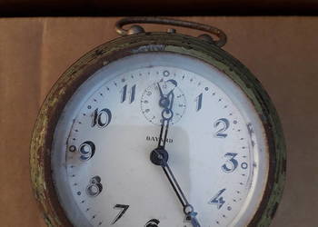 Budzik mechaniczny duży Bayard rost loft industrial