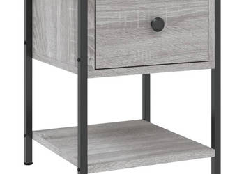 Szafka nocna szary dąb sonoma 34x355x45 cm WM-825859