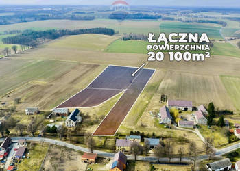 Trzy działki rolne (20.100 m²) + opcjonalnie dom