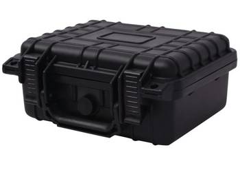 vidaXL Walizka ochronna, 27x24,6x12,4 cm, czarna(SKU:142169)