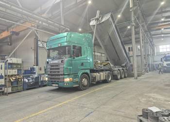 SCANIA R 114 HYDRAULIKA KLIMA