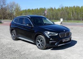 BMW X1 18d 150KM sDrive Automat LED Bezwypadek Oryginalny przebieg Stan BDB