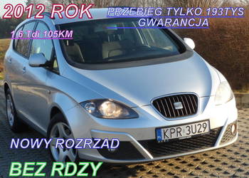 SEAT Altea XL 1.6 Tdi 105KM_Zimówki Nowy Rozrząd Zarejestrowany