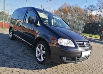 Vw Caddy Maxi Family 7 osób 1.9 tdi  225 000 km  Stan BDB Drzwi tył