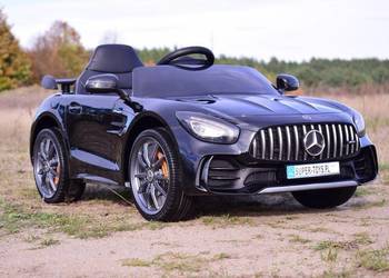 BAWIBUS.PL Auto samochód na akumulator MERCEDES GTR pojazd dla dzieci
