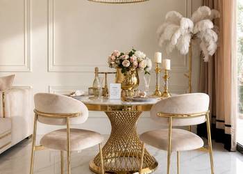 Krzesło w stylu włoskim JULIA Primavera Home nowoczesny design glamour