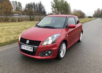 SUZUKI SWIFT SPORT 1.6 2012-Xenon, Klima, Alu koła