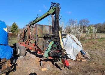 przyczepa leśna more maskiner SF 10,5