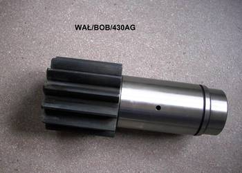 Wał obrotu silnika Z-13, L-135mm, fi 55mm/50mm do minikoparki Bobcat