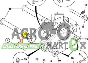 831/10216, 831-10216 TULEJA 45x55x55 JCB