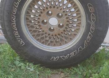 1x 15 cali 5x114.3 225/75 R15 felga aluminiowe opona zimowa  JEEP   WYSYŁKA