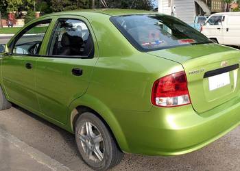 Szyba tylna tył Chevrolet Aveo Daewoo Kalos sedan 03-06 t200
