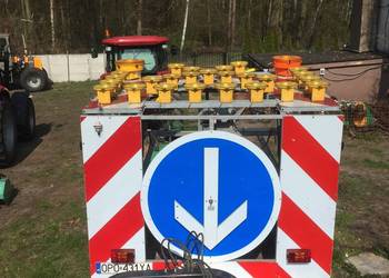 Przyczepa ostrzegawcza- sygnalizacyjna