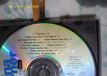 $ ROCK CD; TINA TURNER--SIMPLY THE BEST; bez okladki.