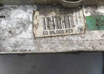 Mercedes-Benz E W124 Chłodnica wody 1245009803