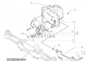 New Holland T6010 Wspornik 87477412