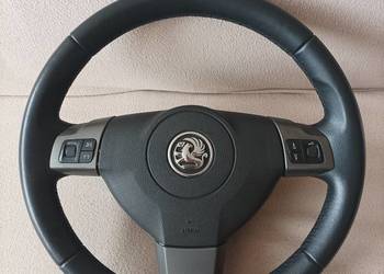 Skórzana kierownica z airbagiem Opel Vectra C lift, Signum