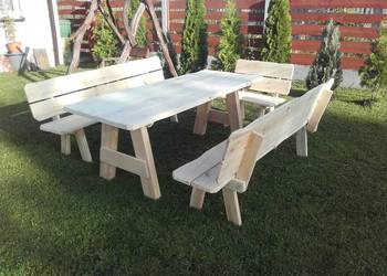 Meble ogrodowe Stoł z Ławkami  170X80 cm