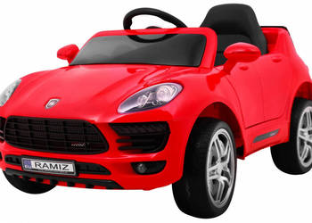 Autko Turbo-S na akumulator dla dzieci Czerwony Suv