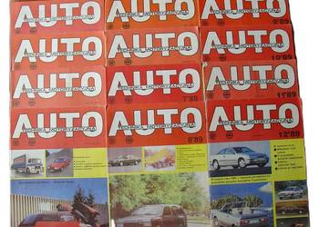 Auto Technika Motoryzacyjna pełny Rocznik 1989 nr 1-12 /1989 komplet