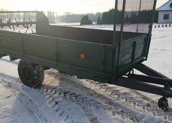 Rozrzutnik Obornika 3,5t Jednoosiowy