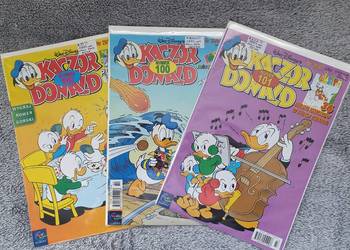 Kaczor Donald - zestaw 3 komiksów - nr 99, 100 i 101 z 1997