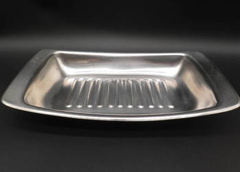 Taca / patera metalowa wykonana ze stali nierdzewnej