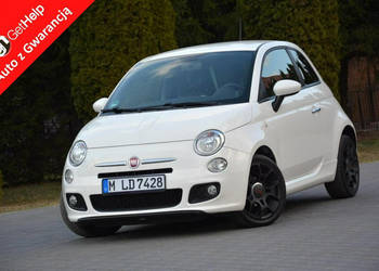 Fiat 500 Biały pół-Skóry Paktronic Halogeny I-Właściciel Alu "ASO Fiat I (…
