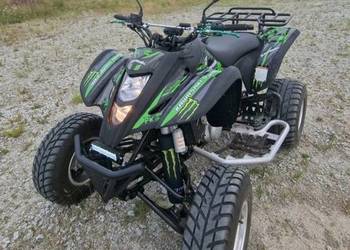 Suzuki Ltz400 Kawasaki KFX400 swap er6 Zarejestrowany quad