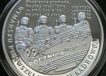 Polska 10 złotych 2009 - SREBRO - Pierwsza Kadrowa Wymarsz