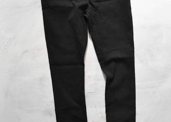 czarne spodnie eleganckie slim fit primark S 36