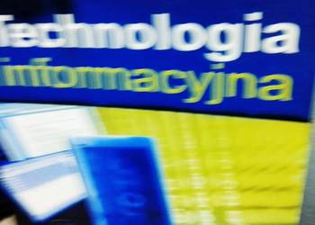 Technologia informacyjna książki szkolne księgarnia antykwariat internetowy