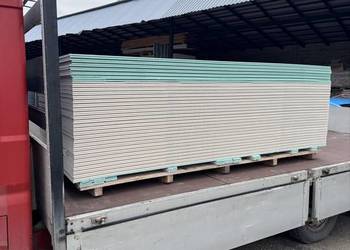 płyta gipsowa zielona, wodoodporna 12,5 mm 120x260 cm paleta gratis