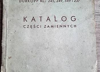 Katalog części zamiennych stebnówka Durkopp KL. 245, 249 ...