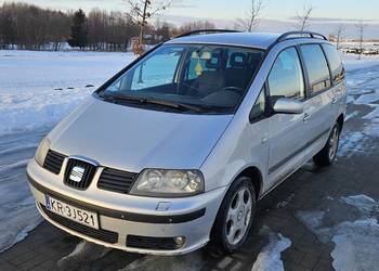 Seat Alhambra 1.9 TDI 130KM 7 miejsc Hak 2000kg