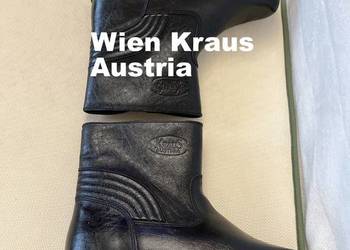 Wien kraus collection austria skórzane buty termiczne męskie 41/42