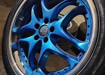 Dezent S 18'' 5x100 polerowane ranty, opony letnie RH BBS OZ