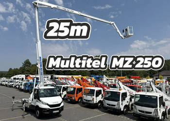 Iveco Daily 35S14 Podnośnik Koszowy Multitel MZ 250 Zwyżka UDT MX Versalif…