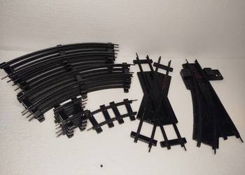 Tory zwrotnica rozjazd do bardzo starej kolejki szer toru 4cm